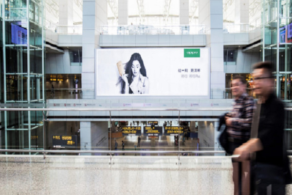 广州机场LED大屏广告投放价格？