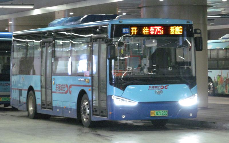 東莞市公交車(chē)站廣告，東莞75路公交車(chē)路線(xiàn)