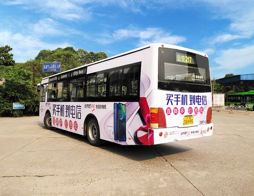  公交車身的廣告（瀘州公交車廣告）