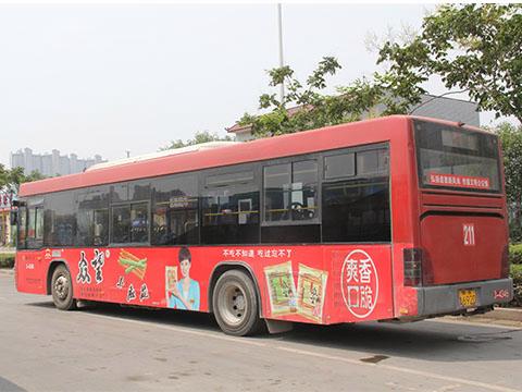 鄭州市公交車體廣告，公交車體廣告叫什么